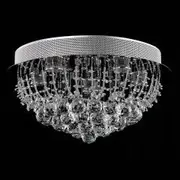 Lampada Accuto 5 Light Premium Crystal Ceiling Light - Chrome
