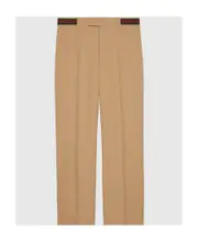 Gucci Fluid Drill Trousers IT50,IT46 Brown