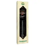 Nostalgic-Art Thermometer Harley Davidson Genuine #80140 Softail Vrod Dyna Deuce