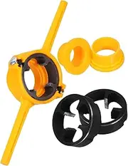 jojofuny 1 Set Manual Drill Tubes Threader Plastic Die Threading Hand Tools for Plumbing Water Tubes Threading and Fitting Supplies