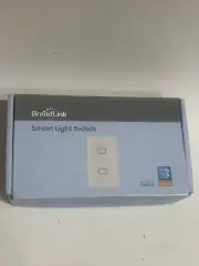 Broadlink Smart Light Switch Tc3-US-2, Input: AC100-240V, 50/60Hz. Free Shipping