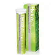 Hydralyte Effervescent Lemon Lime Electolyte Tablets 20 Pack