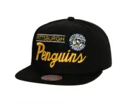 Mitchell & Ness Pittsburgh Penguins SE Lockup Snapback Adjustable Hat