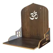 Beautiful Handmade MDF Wooden Home and Office Temple/Pooja Mandir US