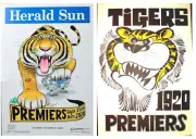 2020 & 1920 Richmond Premiers Herald Knight Premiership Weg Posters IN STOCK