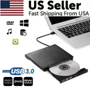 USB 3 DVD RW Burner Drive USB C Burner Writer Hard Disk Reader Player PC