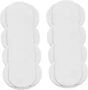Tofficu 8Pcs Self Adhesive Power Strip Holder Punch Wall Mount Organizer for Remote Controls Routers and Adapters Durable Easy Install No Tools Required