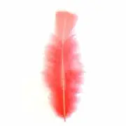 Flat Top Marabou Feather Pack 10 grams - Coral