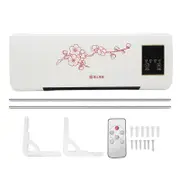 Wall Mounted Air Condition Hot Fan with Remote Control Hanger 2000W Air Conditioner Heater for Room