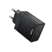 18W PD QC3.0 Quick Charging Type C Charger EU Plug Adapter For Xiaomi Mi9 MacBook HUAWEI Mate 30 Pro G Note10+ 5G Pocophone F1 BLACK COLOR