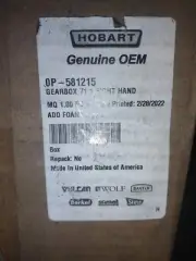 Hobart oem Op-581215 Gear Box reducer