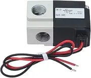 Solenoids Valves, Air Solenoid Valve 2 Position 3 Way for Electronic Boost Control(DC 12V)