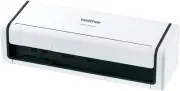 Brother ADS-1800W Compact Document Scanner, White/Black