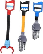 Toddmomy 3pcs Robot Hand Grabber Interactive Grabbing for Enhances Hand Eye Coordination and Fine Motor Skills Robot Arm