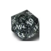 M14 BLACK Spindown Life Counter DICE D20 mtg Mana Dice
