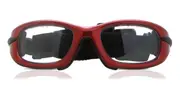 EG-M1021 Eyeguard Kids Multifunctional Protective/Safety Over Glasses Anti-Fog Dustproof Lenses - Shiny Metallic Red
