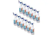 12PK Northfork 750ml Window & Glass Mirror Cleaner Decanting Empty Bottle Spray