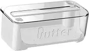 Binxind Butter Dish Storage Box with Cutter Food Storage Container with Lid Easy Cutting
