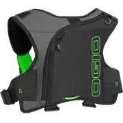 OGIO ERZBERG BLACK/GREEN 1L HYDRATION PACK BACKPACK OG12210403
