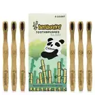 Bamboozled Bamboo Toothbrushes kids 6 pack EMOJI edition