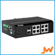 D-Link 10-Port Gb Industrial Smart Managed PoE Switch With 8-PoE