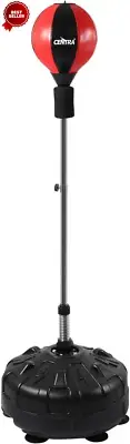 Speed Boxing Ball Freestanding Punching Bag with Stand Reaction Bar Stress Ball