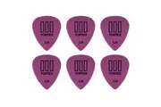 6 x Jim Dunlop Tortex TIII Purple 1.14mm T3 Guitar Picks T3 USA