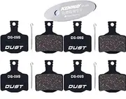 CYCEARTH 4 Pairs Bicycle Bike Disc Brake Pads for Magura MT2 MT4 MT6 MT8 (Semi-Metallic)