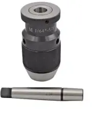 5/8"-1/64" JT6 Taper Keyless Drill Chuck Heavy Duty With MT2 Arbor -Tang