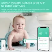 Tuya WiFi Smart Temperature Humidity Sensor Remote Thermometer Detectors