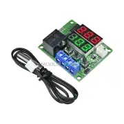DC 12V Relay Dual LED Digital Thermostat Temperature Control Switch Sensor