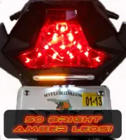 18-23 KAWASAKI NINJA 400 SD FENDER ELIMINATOR tail tidy rear turn signals EX400
