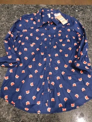 Red Camel XL Womens Fox Shirt NWT Belk