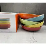 現貨供應中 LE CREUSET 彩虹系列 20CM深圓盤 加勒比海藍 奇異果綠 芥末黃 火焰橘 櫻桃紅