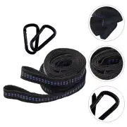 Chair Carabiner Rope Tree Hanging Straps Hammock Heavy Duty Hooks