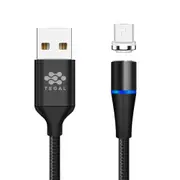 TEGAL E360 Magnetic 3A Fast Charging Cable Micro USB 1m