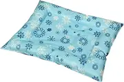 Beautiful Dog Cooling Mat Non Toxic Gel Ice Pads Cat Radiator Beds Washable Waterproof Cooling Pillow Cool Mat Keep Cool in Hot Weather for Dog Cat Kitten Puppy Green,S (Color : Blue, Size : S)