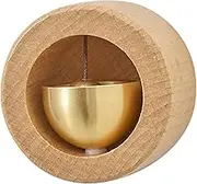 Wooden Door Cutting-Handmade Door Chime Vintage Wooden Doorbell | Magnetic Doorbell Wooden Door Chime Rustic Home Decor Doorbell with Nice Sound for Home Decor