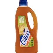 Cottee's Fruit Cup Cordial With 40% Fruit Juice Bottle 1l