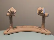 Framework for Cross Stitch, 180 Degrees Rotating Embroidery Frame Rack - Wood