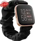 Adjustable Elastic Scrunchie for Fitbit Versa 2 Bands, Band,Versa Lite/Se Band,