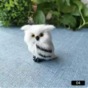 Simulation Owl D Ornament Furs Squatting Model Home Decoration Animal