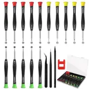 STREBITO 19-Piece Small Screwdriver Set, Mini Precision Screwdriver Set with ...