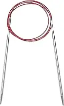 uxcell Size US 6 (4mm) Knitting Needles Circular Needle 40 Inch(100cm) Round Metal Stainless Steel Needle for Handmade Projects DIY Knit Blankets
