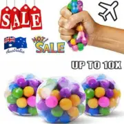 1~10 PCS Sensory Stress Reliever Ball Toy Autism Squeeze Anxiety Fidget Toys HI