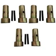 S14114400 Qty 3: Fits CAT. 1 Hitch Bushing Pair w/ Roll Pins Fits Speeco
