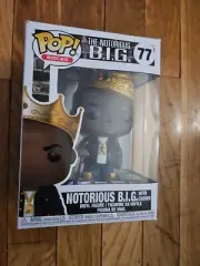 Funko Pop! Rocks Vinyl: Notorious BIG #77 New With Protector