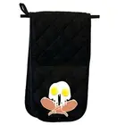 Ghoul Breakfast - Novelty Double Mitt Oven Gloves Double Kitchen Chef BBQ Mitts