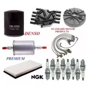 Tune Up Kit Filters Cap Wire Plugs FIT CHEVRVOLET EXPRESS 2500 V8 5.0L 1996-2000