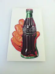 COCA COLA PEPSI COLA DECAL SODA HAND STICKER 4"